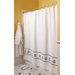 Diamond Pique Cotton Shower Curtain