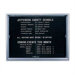 'S' Series Sliding Glass Enclosed Directory Boards