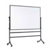 Contemporary Freestanding Reversible Boards - Both sides Remarkaboard Markerboard 4' x 6'