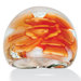 Peach Glass Dome Ring