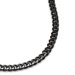 30" Black Ruthenium Men's Curb-Link Necklace