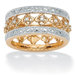 Sterling Silver Diamond Eternity Band
