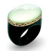 Jade and Mother of Pearl Ring