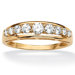 Cubic Zirconia Anniversary Band