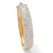 Crystal Lattice Bangle Bracelet