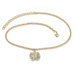 Filigree Butterfly Ankle Bracelet