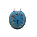 Polyresin Toilet Seat in Blue