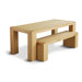 Chunk Wood Kitchen Bench