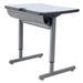 2 Student Computer Lab Table with Wire Management Tray