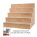 Illuminated 5-Step Bar Back Riser