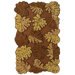 Nature's Beauty Oak Tropical Leaves Rug