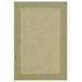 Four Seasons Sage Green/Natural Simple Border Rug