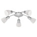 Dakar 1 5-Light Semi Flush Ceiling Light