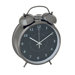 9cm Wake Up Wall Clock in Black