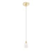 1 Light Round Canopy Pendant