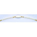 Ident Kids Plaque Bracelet with Pearl String in Yellow