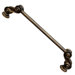 Corinthia Utility Bar Pull in Distressed Rubbed Bronze