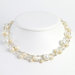 Sterling Silver White Pearl Necklace - 18 Inch- Lobster Claw