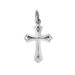 Sterling Silver Rhodium Plated Cross Pendant