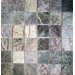 2" x 2" Tumbled Marble Mosaic in Rain Forest