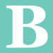 Letter - Upper Case 'B' Stretched Wall Art