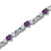 Alluring Design Heart Shape Bracelet in Sterling Silver