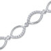 Guaranteed to Bring You Compliments Round Cut Gemstone Bracelet in Sterling Silver