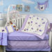 Lavender Flower Garden Baby 14 Piece Crib Nursery Bedding Set