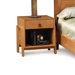 Mansfield 1 Drawer Nightstand with Shelf