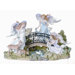 15" Angels on Bridge Heavenly Promenade Figurine