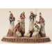 8 Piece Nativity Basket Weave Set