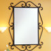 Granada Rectangular Scroll Beveled Mirror