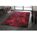 Art Twist Rose Carved Rug