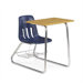 9000 Series 30" Laminate Particleboard Chair Desk with Bookrack