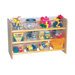 See-All Storage Unit with 12 Clear Trays