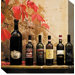 Wine on Shelf #1 Outdoor Canvas Art