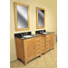 Elmhurst 73" Double Basin Vanity with 12" Center Drawers Unit