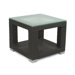 Signature End Table with Tempered Glass Top