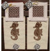 Seahorse Guest Towel with Morocco Cocktail Napkin Set