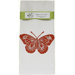 Organic Butterfly Block Print Tea Towel
