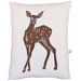 Deer Block Print Squillow Accent Pillow
