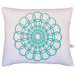 Doily Block Print Squillow Accent Pillow