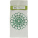 Organic Doily Block Print Tea Towel