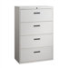 12" Receding Door Lateral File with Four Roll-Out Shelves