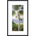 Fan Palm Metal Framed Art Print