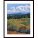 Distant Hills Wood Framed Art Print