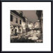 Caffe, Asolo, Veneto Metal Framed Art Print