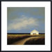Road Past The Barn Metal Framed Art Print