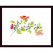 Lady Bugs in The Garden by Kim Parker Wood Framed Art Print