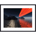 Comet Metal Framed Art Print
